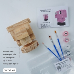 (DIY) Kit Tô Màu 12 Con Giáp Hợi (Lợn)