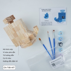(DIY) Kit Tô Màu Cá Voi