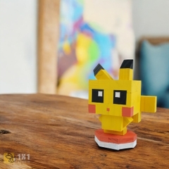Mô Hình Gỗ Pikachu