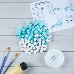 p4. Bộ Lắp Ghép Minecraft Snow Fox Cáo Tuyết (Thu Nhỏ)