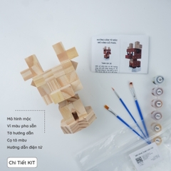 (DIY) Kit Tô Màu Tuần Lộc (size s)