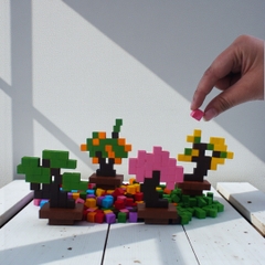 p5 - Bộ Lắp Ghép 4 Hoa Việt Nam (S13)