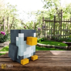Mô Hình Gỗ Chim Cánh Cụt (Art Toy)