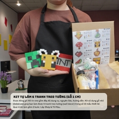 p4. Kit Tự Làm 6 Tranh Frame Minecraft Treo Tường / Wall decor (1cm)