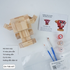 (DIY) Kit Tô Màu 12 Con Giáp Sửu (Trâu)