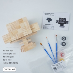 (DIY) Kit Tô Màu Minecraft Wither (s)