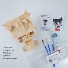 (DIY) Kit Tô Màu Mô Hình Thám Tử Conan (s)