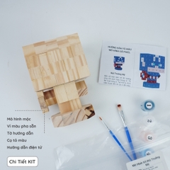 (DIY) Kit Tô Màu Captain American (size s)