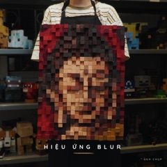 Tranh Pixel Chân Dung Phật Mẫu 2 (Blur)