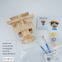 (DIY) Kit Tô Màu Monkey D.Luffy