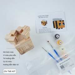 (DIY) Kit Tô Màu Minecraft Bee (size s)
