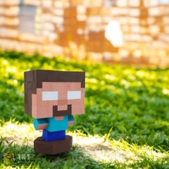 Mô Hình Gỗ Minecraft Herobrine