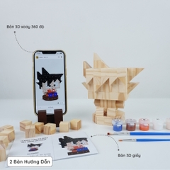 (DIY) Kit Tô Màu Songoku (size s)