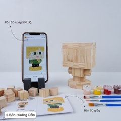 (DIY) Kit Tô Màu Minecraft Alex (size s)