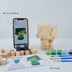 (DIY) Kit Tô Màu Mô Hình Nhân Vật Disgust
