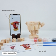 (DIY) Kit Tô Màu 12 Con Giáp Sửu (Trâu)