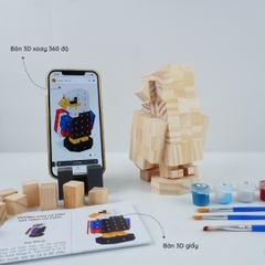 (DIY) Kit Tô Màu Mô Hình Đại Bàng Mỹ (s)