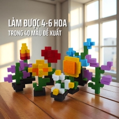 KIT Tự Làm 6 Mô Hình Hoa Gỗ (40 Mẫu)