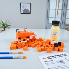 p3. Bộ Lắp Ghép Minecraft Fox Cáo (Thu Nhỏ)