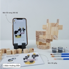 (DIY) Kit Tô Màu Bò Sữa (s)