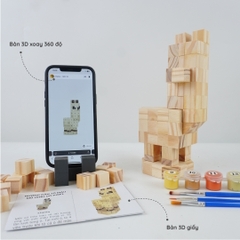 (DIY) Kit Tô Màu Mô Hình Lạc Đà Llama (s)