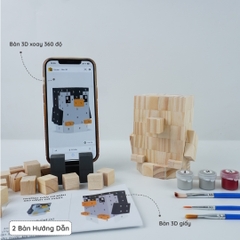 (DIY) Kit Tô Màu Chim Cánh Cụt (size s)