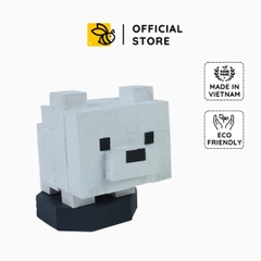 p9 - Mô Hình Gỗ Gấu Trắng (We bare bear)