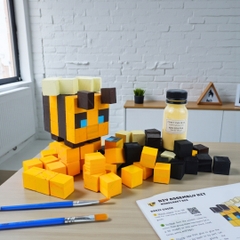 p8. Bộ Lắp Ghép Mô Hình Minecraft Bee