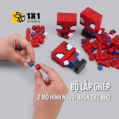 Bộ Lắp Ghép 2 Người Nhện Spiderman (Thu Nhỏ)