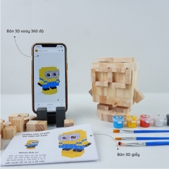 (DIY) Kit Tô Màu Mô Hình Bob Minion