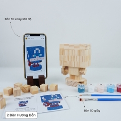 (DIY) Kit Tô Màu Captain American (size s)