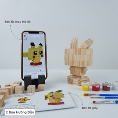 (DIY) Kit Tô Màu Pikachu (Pokemon)