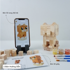(DIY) Kit Tô Màu Mèo Garfield (size s)