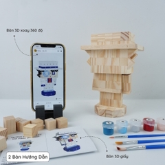 (DIY) Kit Tô Màu Kaito Kid (size M)