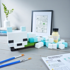 p6. Bộ Lắp Ghép Mô Hình Minecraft Snow Fox (Cáo Tuyết)