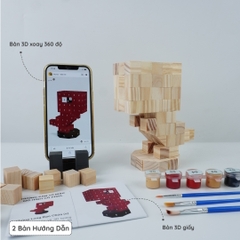 (DIY) Kit Tô Màu Khủng Long Bạo Chúa