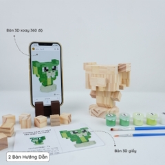 (DIY) Kit Tô Màu 12 Con Giáp Tỵ (Rắn)