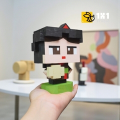 (DIY) Kit Tô Màu Mô Hình Cô Gái Quan Họ