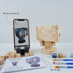 (DIY) Kit Tô Màu Minecraft Steve 2