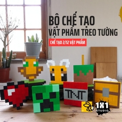 Bộ Chế Tạo Vật Phẩm Treo Tường *Bộ 1 (STEAM)