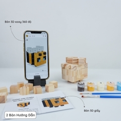 (DIY) Kit Tô Màu Minecraft Bee (size s)