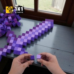 Bộ Lắp Ghép Trang Bị Minecraft Netherite (4 Mẫu)