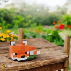 (DIY) Kit Tô Màu Minecraft Cáo Cam (s)