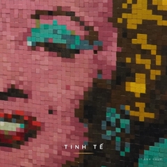 Tranh Pixel Gỗ Marilyn Diptych khổ lớn 78x79 cm (Chill)