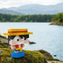 Mô Hình Gỗ Luffy
