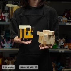 (DIY) Kit Tô Màu Minecraft Bee (size s)