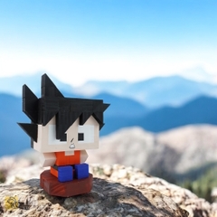 Mô Hình Gỗ Songoku