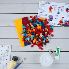 p6. Bộ Lắp Ghép Mô Hình Gỗ Hanoi City (i2)