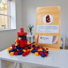 p9. Bộ Lắp Ghép Minecraft Parrot Vẹt (Thu Nhỏ)