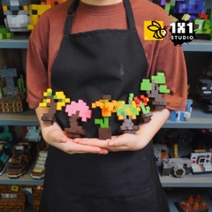 KIT Tự Làm Hoa Gỗ THU NHỎ (40 Mẫu Mô Hình) *Steam
